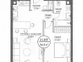 Купить 2-комнатную квартиру, 56.8 м², Москва, Сетуньский 1-й пр, 6С2 - фотография №11
