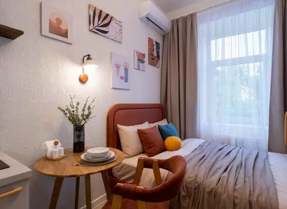 Аренда 1-комнатной квартиры, 18 м²