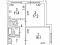 Купить 2-комнатную квартиру, 65.7 м², Москва, Рублевское шоссе, 24к2 - фотография №13