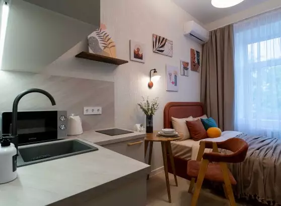 Аренда 1-комнатной квартиры, 18 м²