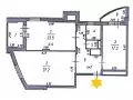Купить 3-комнатную квартиру, 88.5 м², Жуковский, Гудкова ул, 20, Московская обл - фотография №13