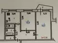 Продажа 2-комнатной квартиры, 56 м²