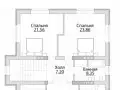 Купить 2-этажный дом (коттедж), 250 м², Дергаево д, Новой жизни, Московская обл - фотография №11