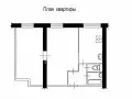 Купить 2-комнатную квартиру, 46 м², Москва, Чертановская ул, 47К2 - фотография №11