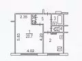 Купить 1-комнатную квартиру, 38.7 м², Москва, Волжский Бульвар 95 кв, 3К1 - фотография №1
