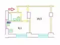 Купить 1-комнатную квартиру, 36.6 м², Москва, шоссе Энтузиастов, 20б - фотография №10