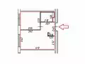Купить 1-комнатную квартиру, 39.5 м², Красногорск, архангельская, 10, Московская обл - фотография №9